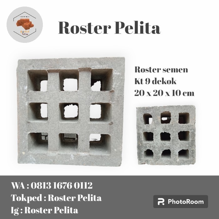 roster-semen-persegi-dekok-9 Jual Roster Semen Persegi Dekok 9